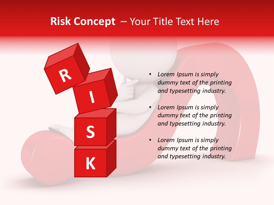 Guy Red Idea PowerPoint Template