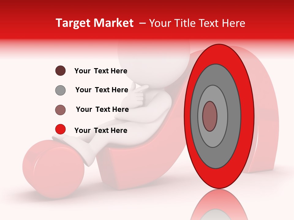 Guy Red Idea PowerPoint Template