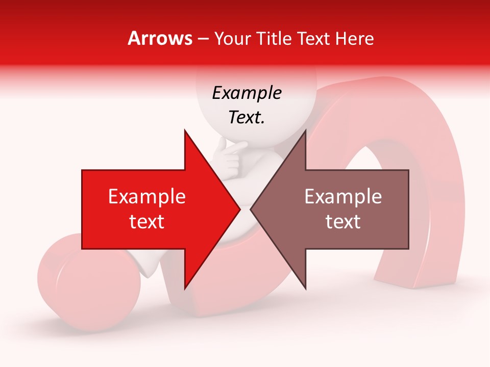 Guy Red Idea PowerPoint Template