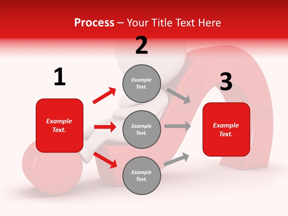 Guy Red Idea PowerPoint Template