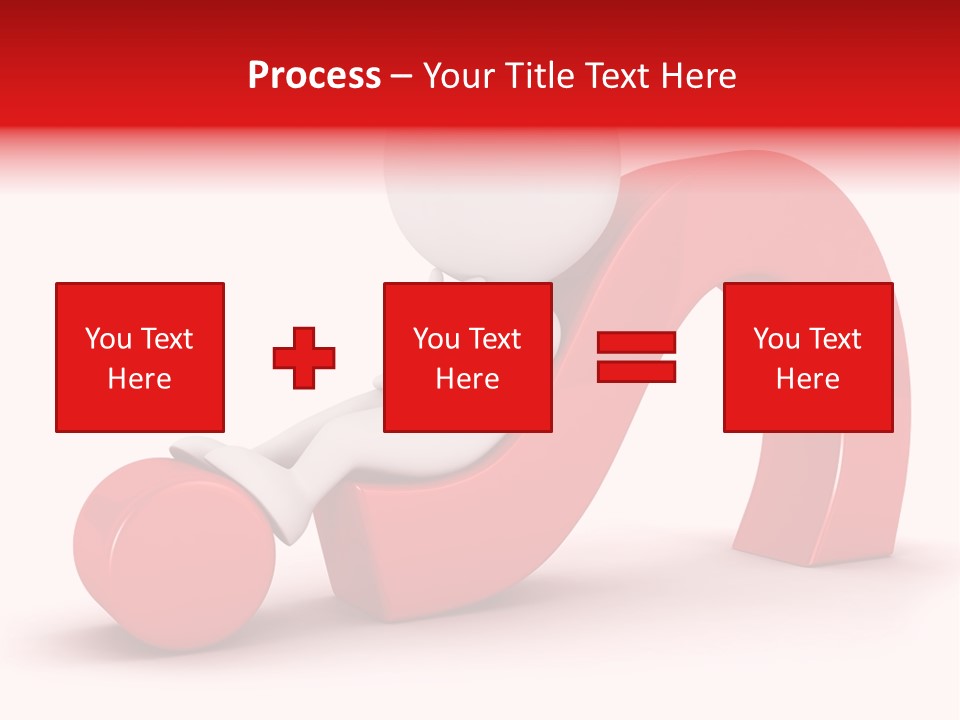 Guy Red Idea PowerPoint Template