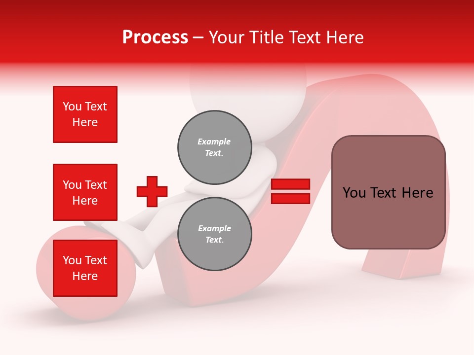 Guy Red Idea PowerPoint Template