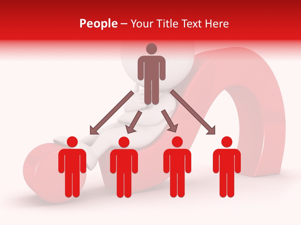 Guy Red Idea PowerPoint Template