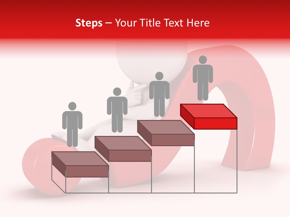Guy Red Idea PowerPoint Template