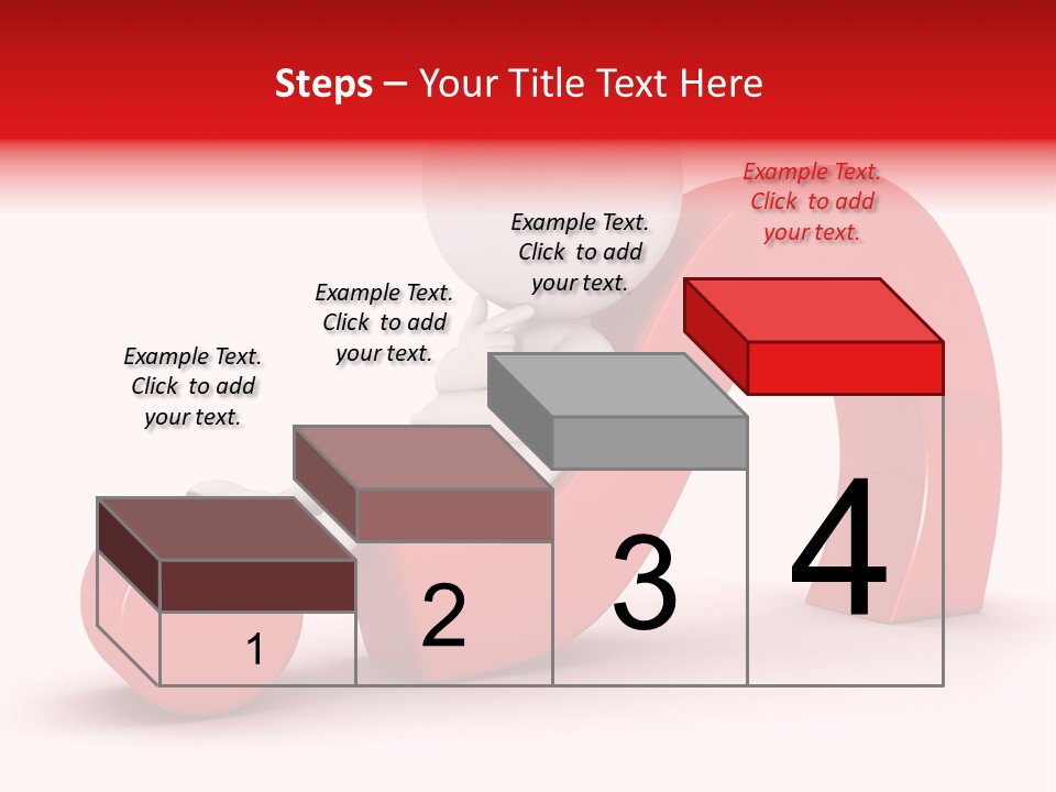 Guy Red Idea PowerPoint Template