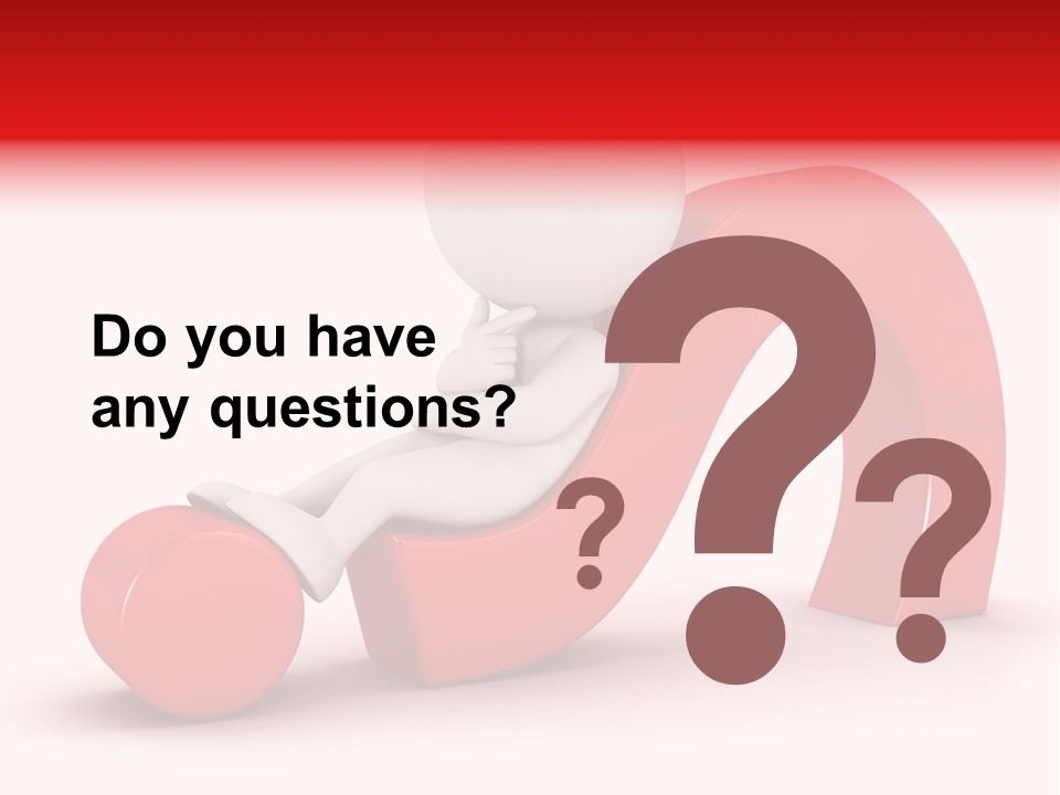 Guy Red Idea PowerPoint Template