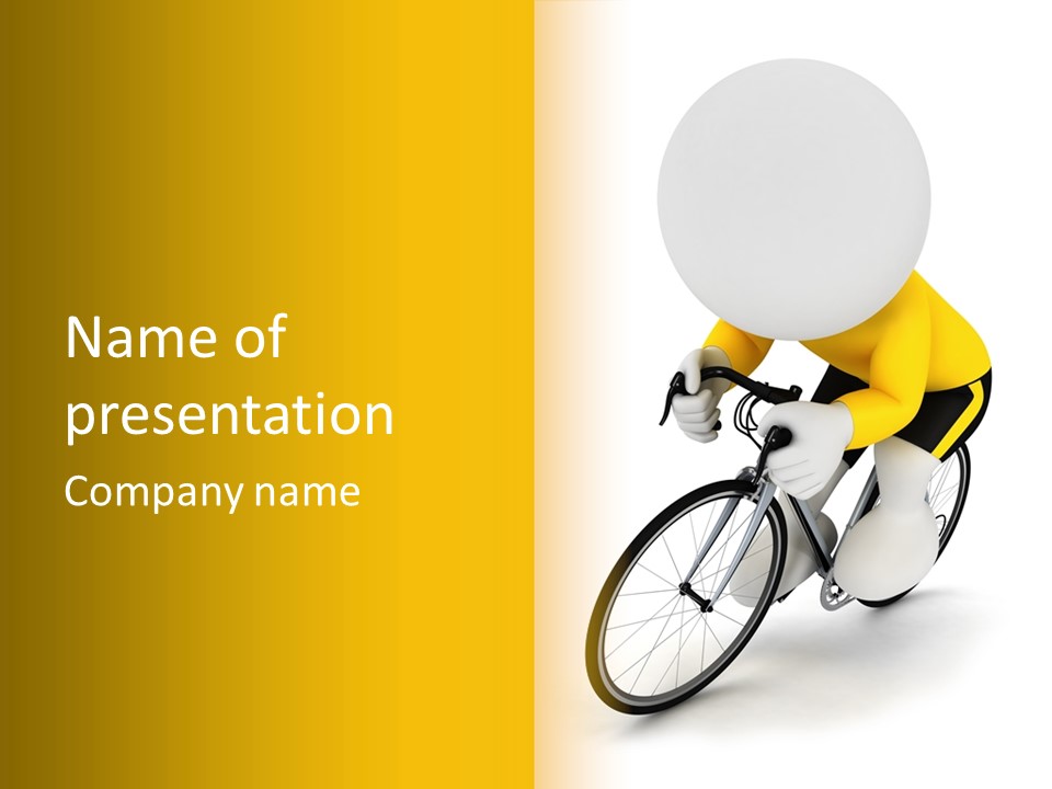 Chain Little Team PowerPoint Template