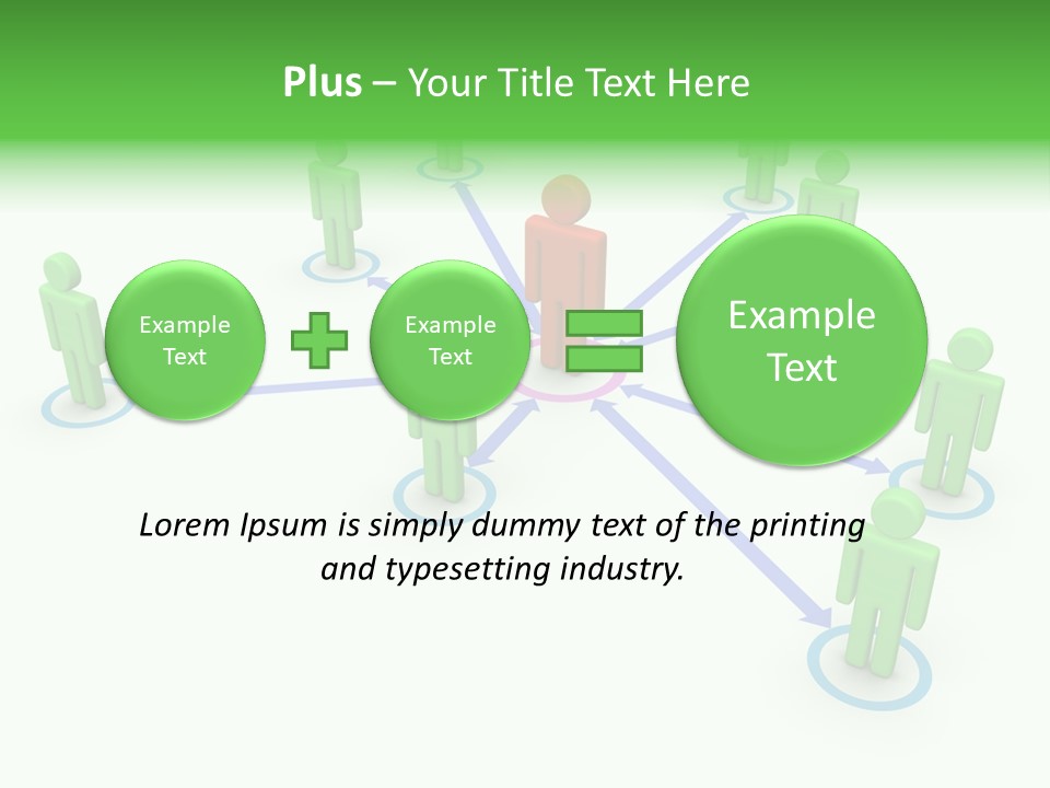 Manager Person Head PowerPoint Template