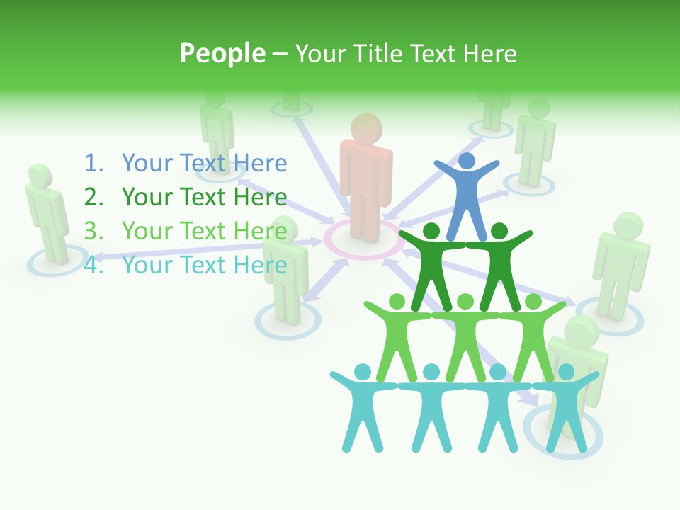 Manager Person Head PowerPoint Template