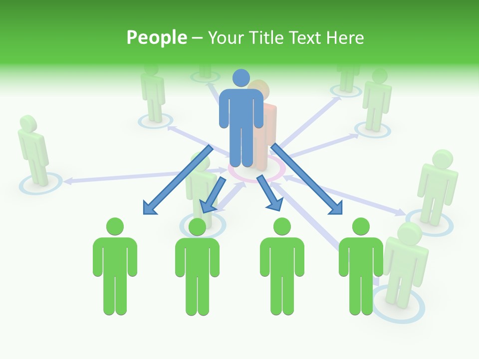 Manager Person Head PowerPoint Template