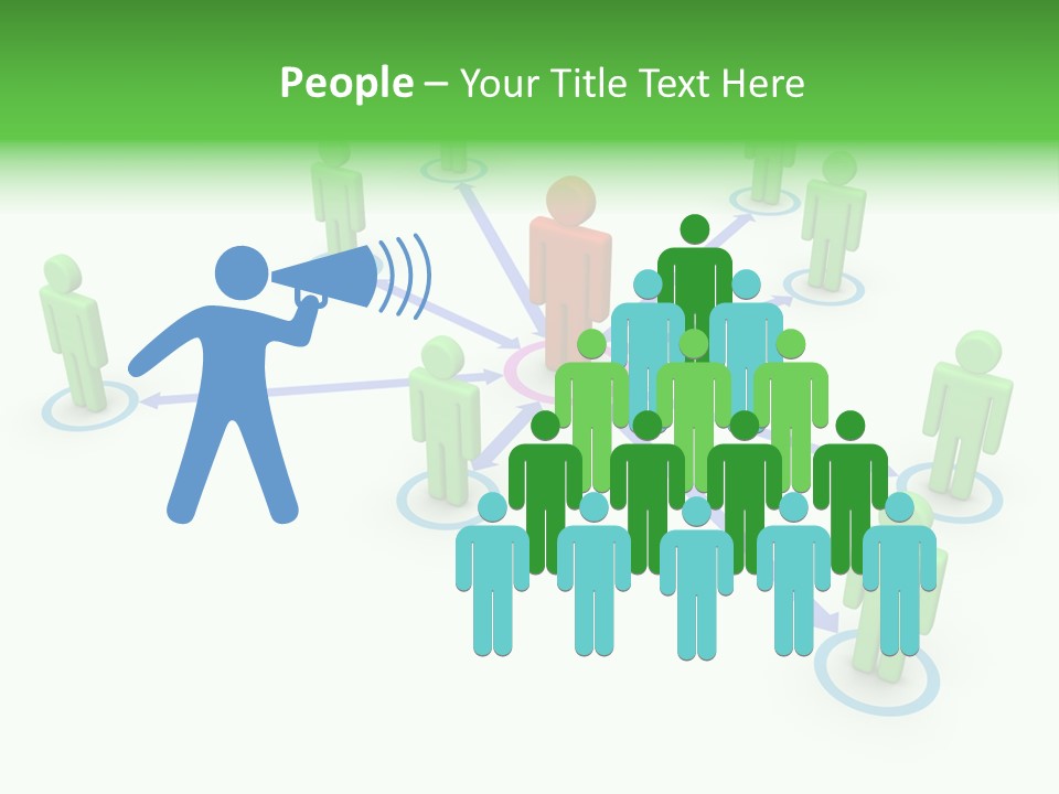 Manager Person Head PowerPoint Template