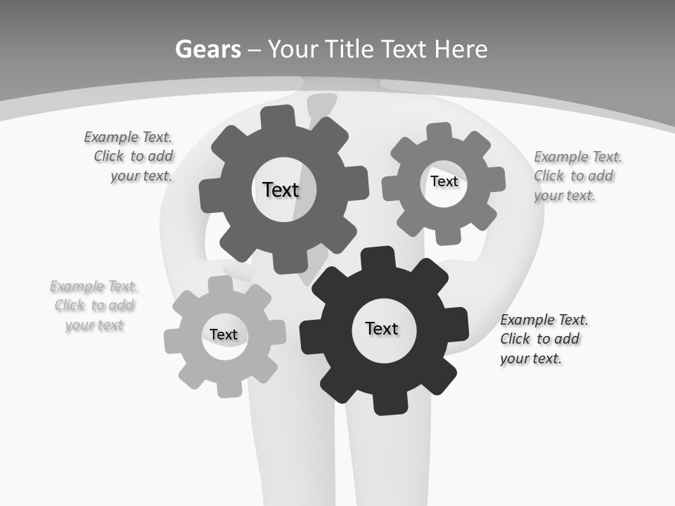 Render Businessman Success PowerPoint Template