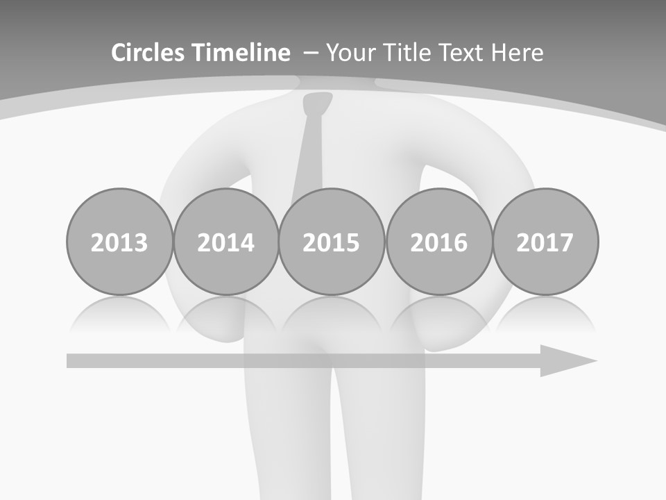 Render Businessman Success PowerPoint Template