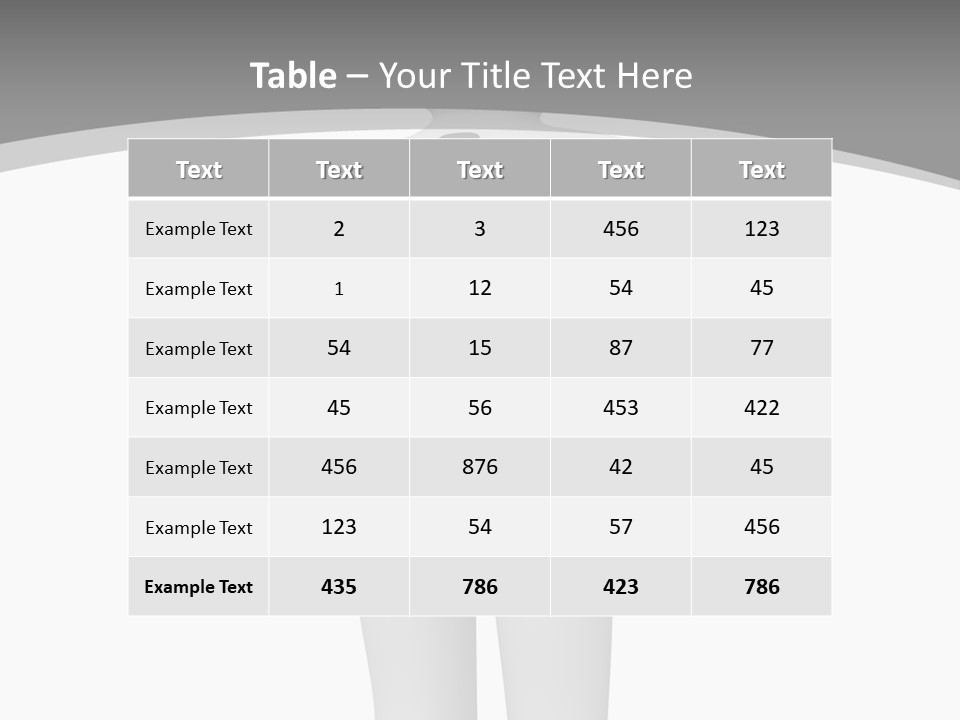 Render Businessman Success PowerPoint Template