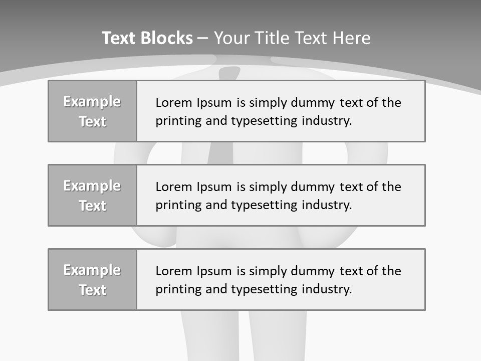 Render Businessman Success PowerPoint Template