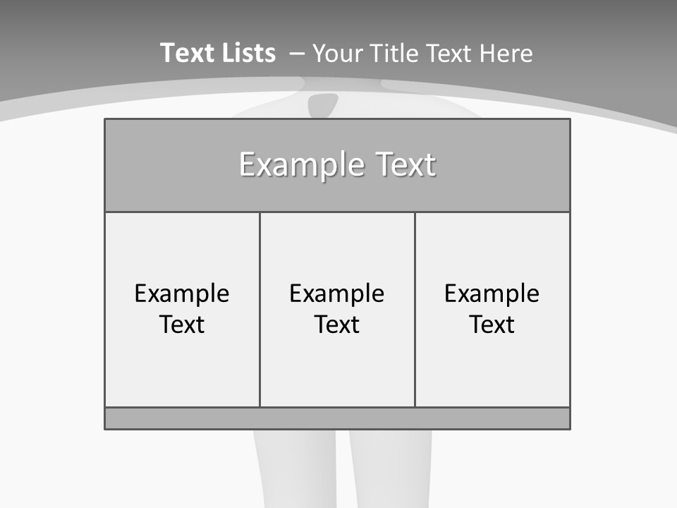Render Businessman Success PowerPoint Template