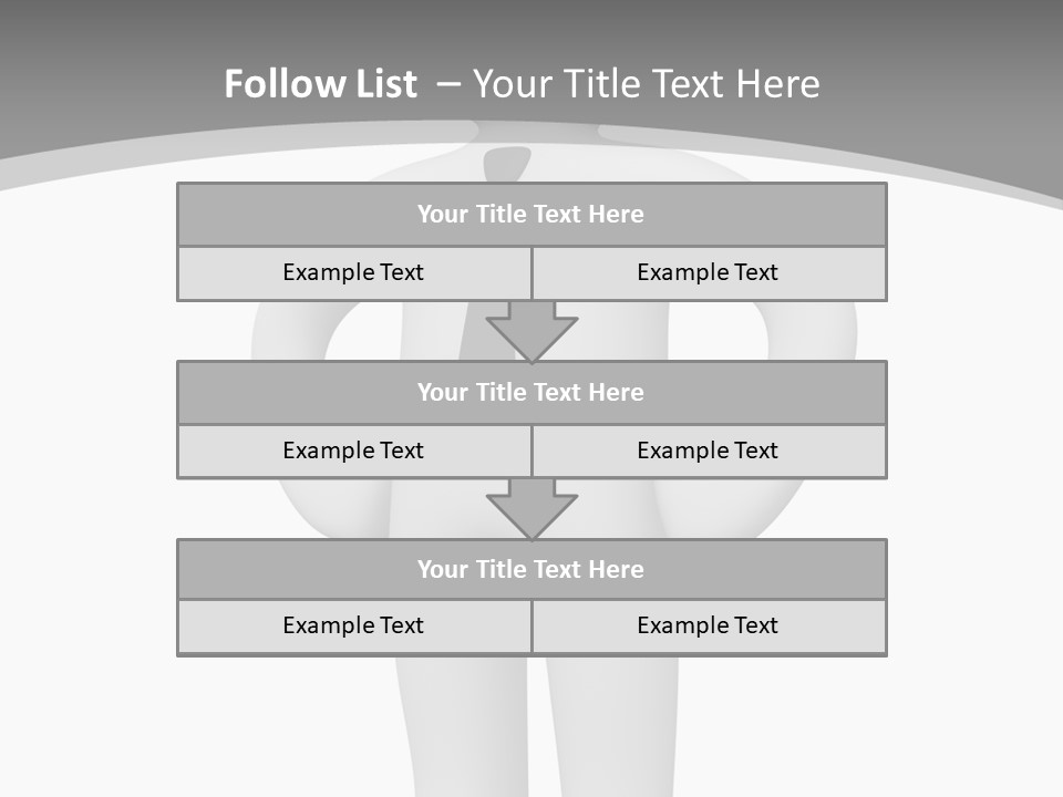Render Businessman Success PowerPoint Template