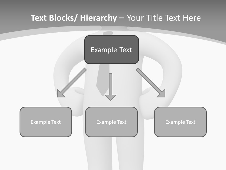 Render Businessman Success PowerPoint Template