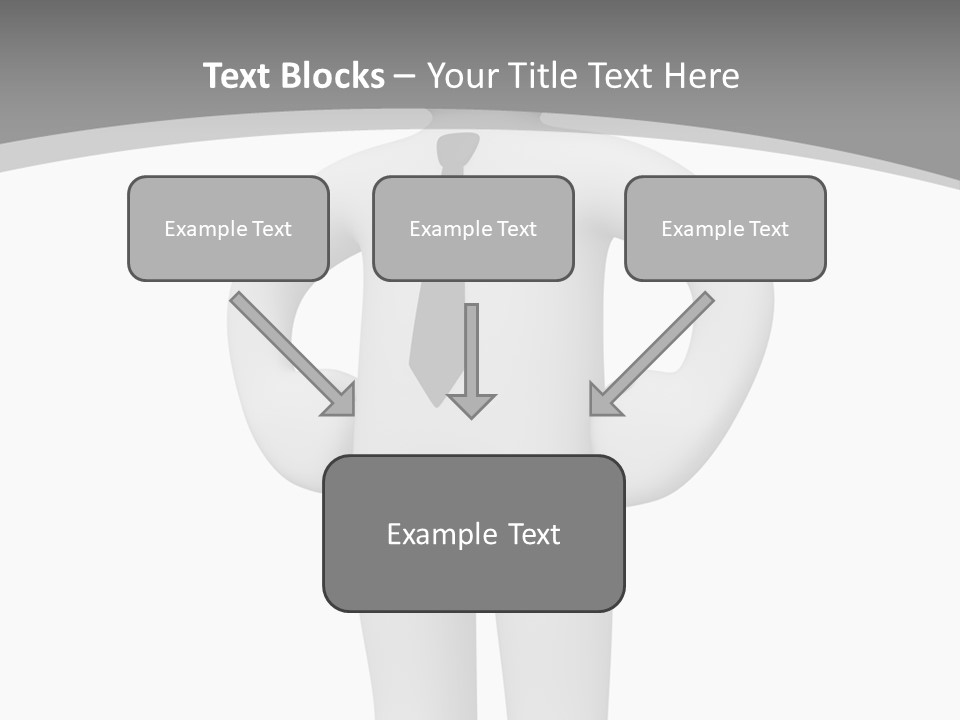Render Businessman Success PowerPoint Template