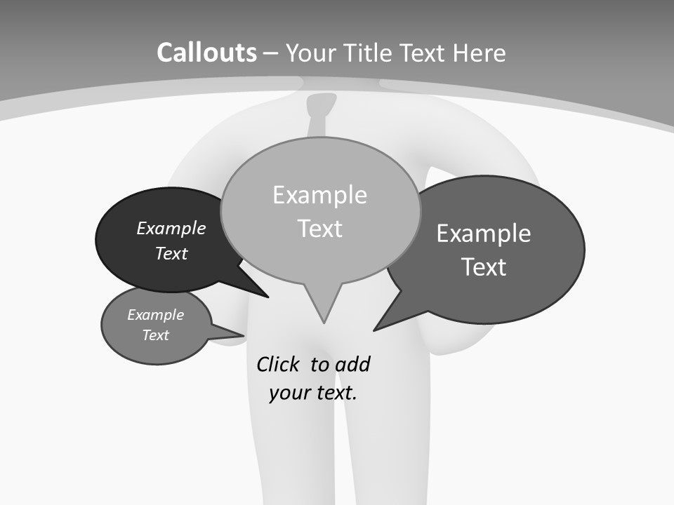 Render Businessman Success PowerPoint Template