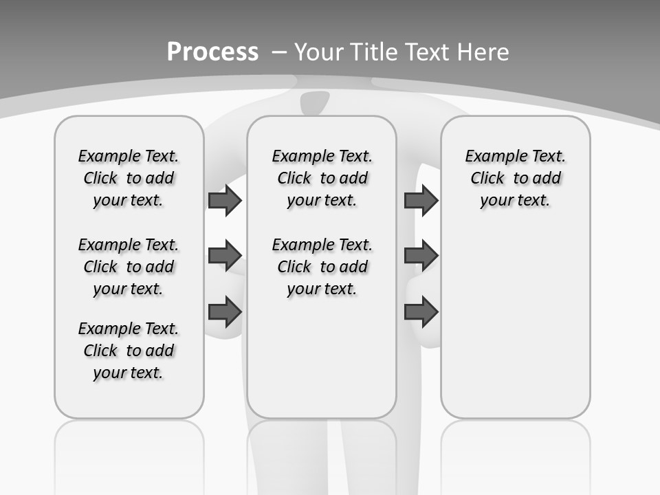 Render Businessman Success PowerPoint Template
