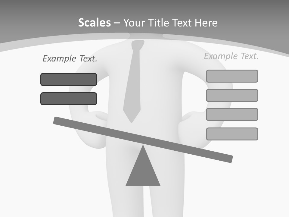 Render Businessman Success PowerPoint Template