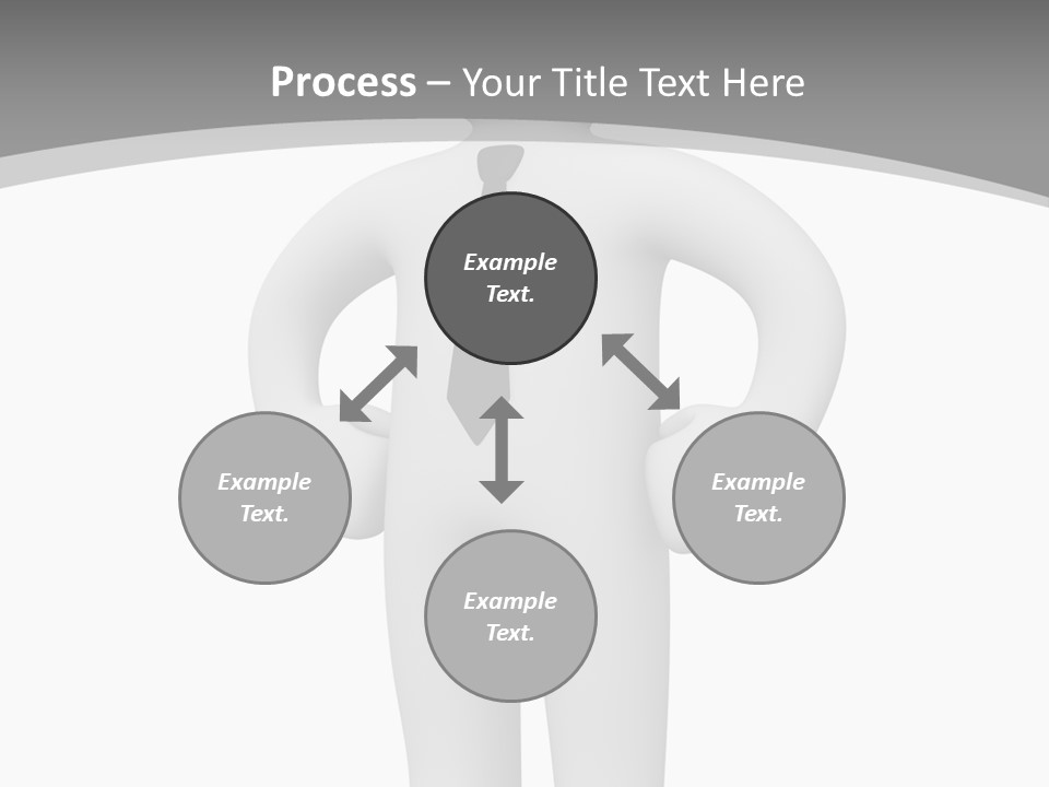 Render Businessman Success PowerPoint Template