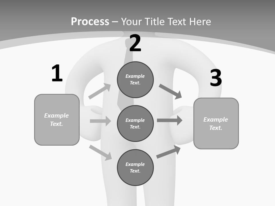 Render Businessman Success PowerPoint Template