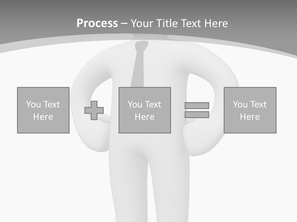 Render Businessman Success PowerPoint Template
