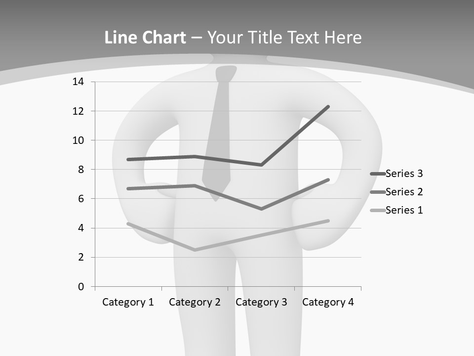 Render Businessman Success PowerPoint Template