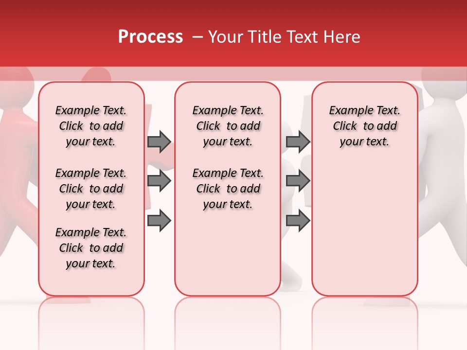 Group Puzzle Ladder PowerPoint Template