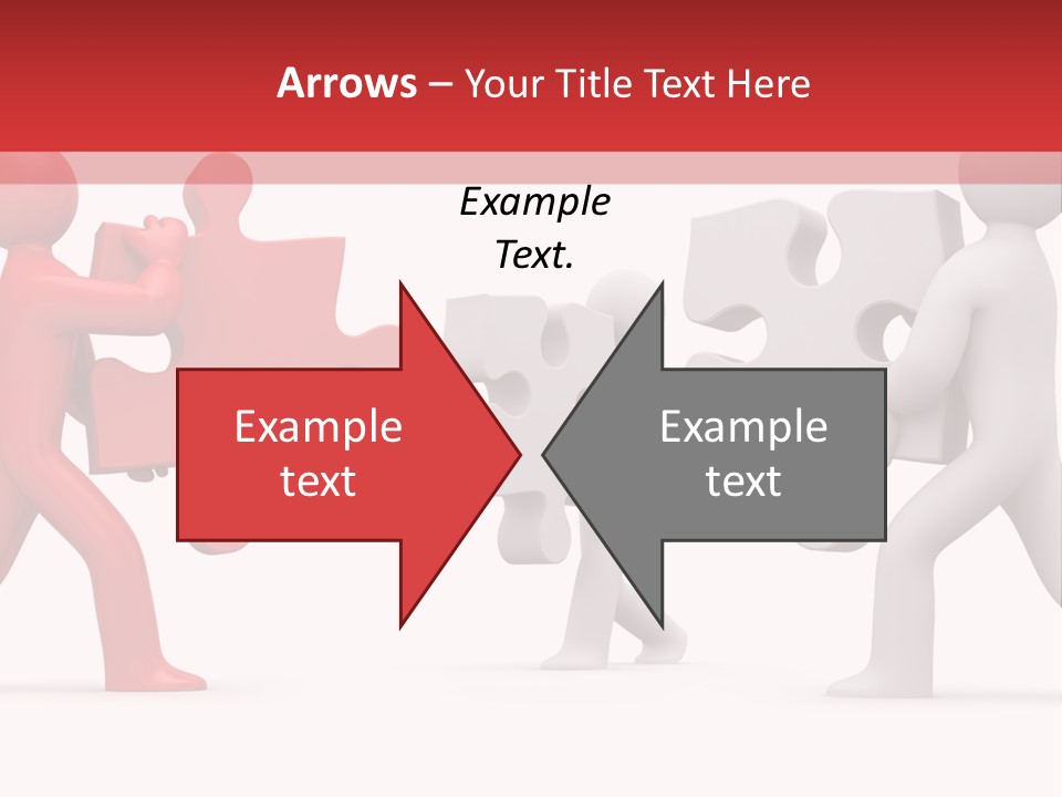 Group Puzzle Ladder PowerPoint Template