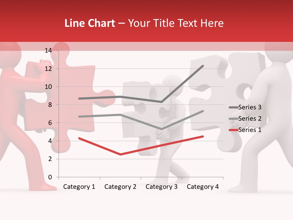 Group Puzzle Ladder PowerPoint Template
