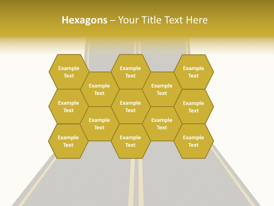Horizon Construction Isolated PowerPoint Template