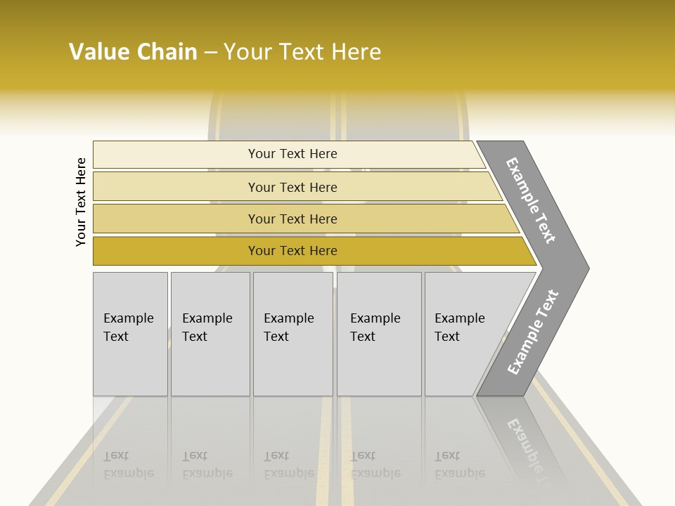 Horizon Construction Isolated PowerPoint Template
