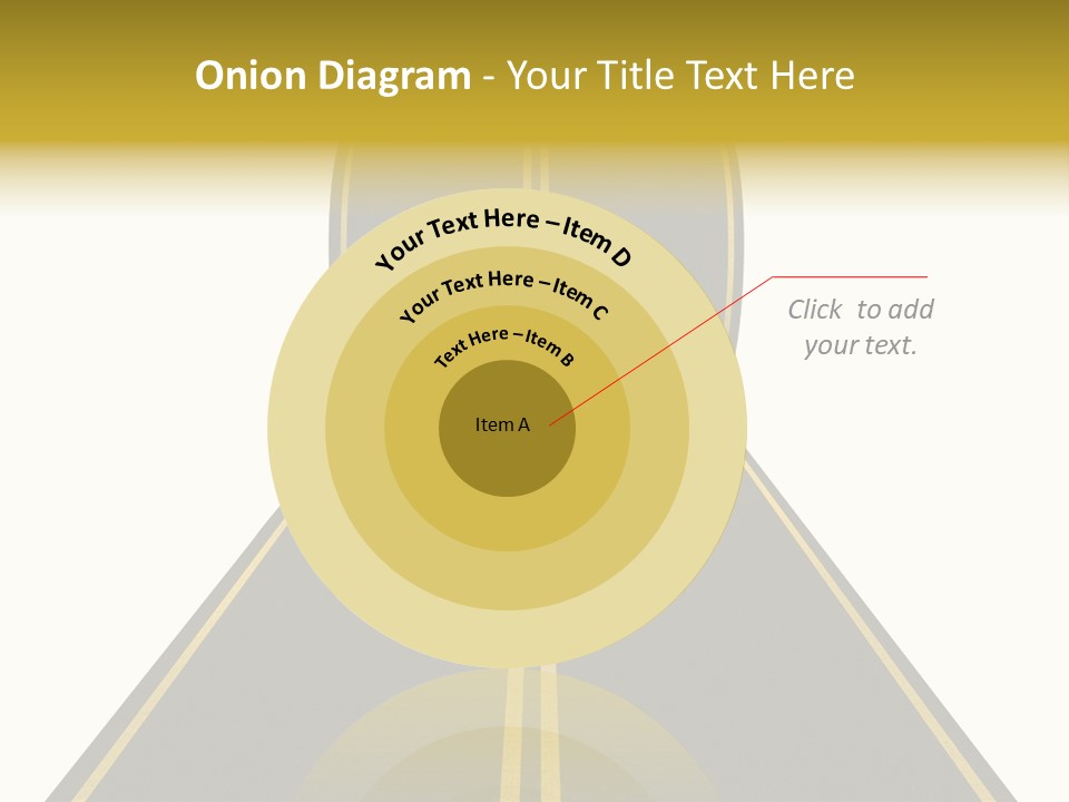 Horizon Construction Isolated PowerPoint Template