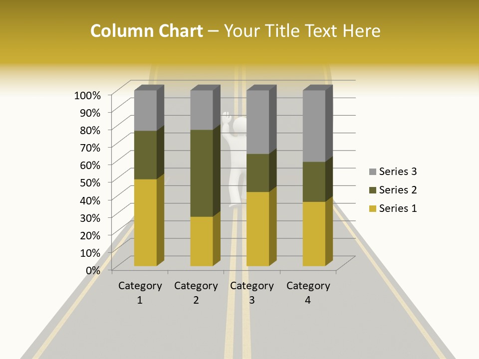 Horizon Construction Isolated PowerPoint Template