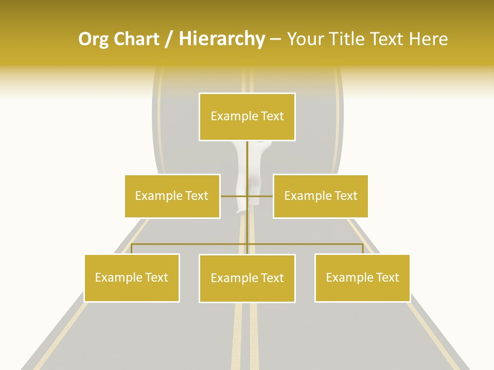 Horizon Construction Isolated PowerPoint Template