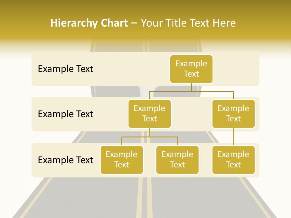 Horizon Construction Isolated PowerPoint Template