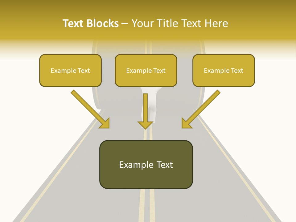 Horizon Construction Isolated PowerPoint Template