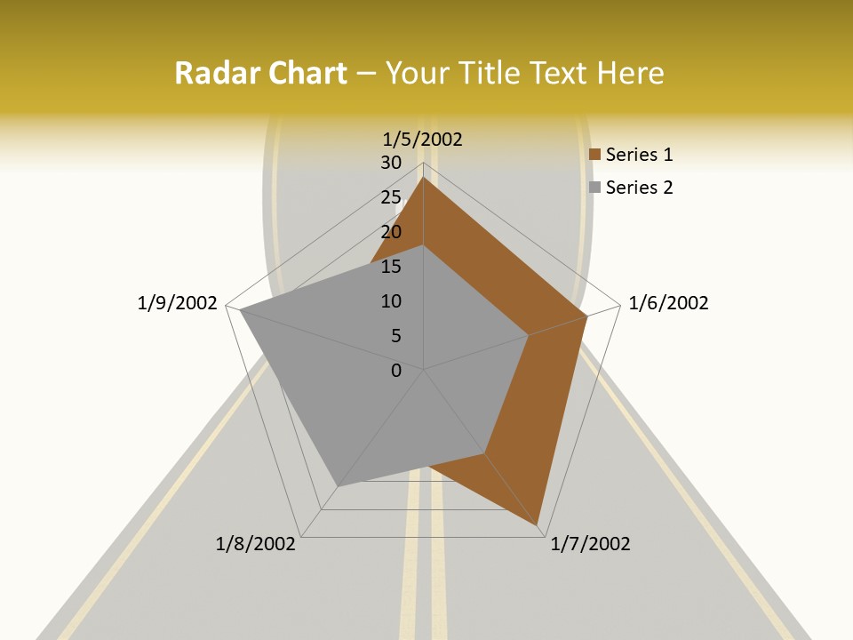 Horizon Construction Isolated PowerPoint Template