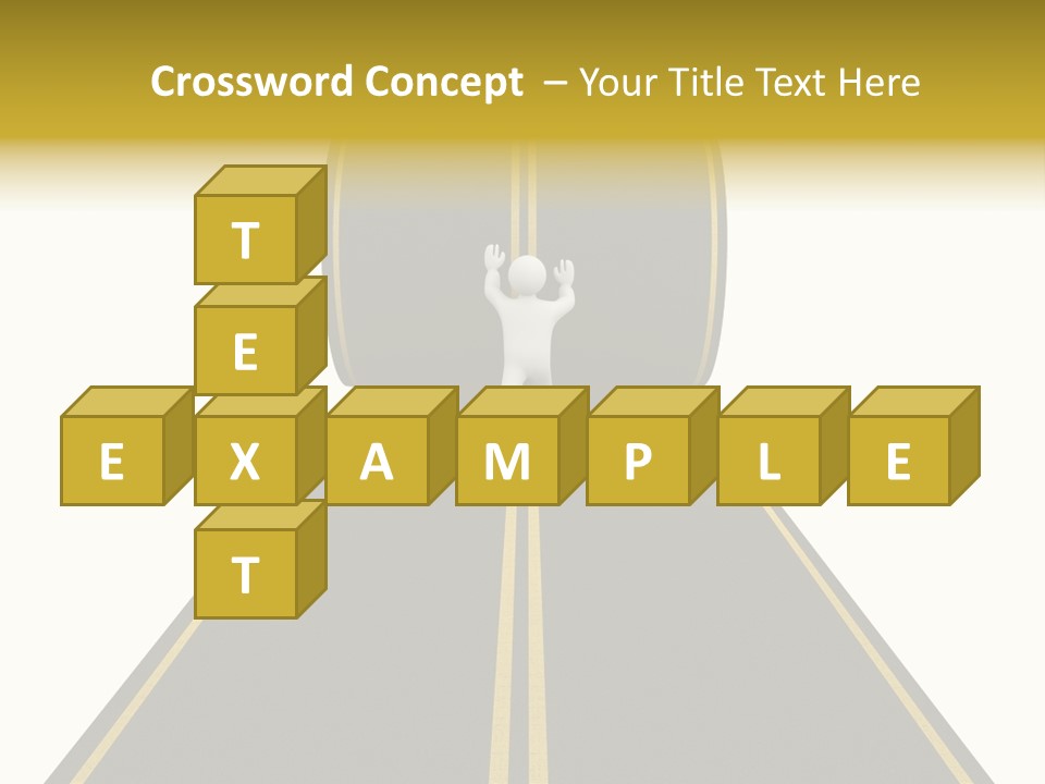Horizon Construction Isolated PowerPoint Template