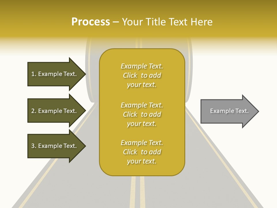 Horizon Construction Isolated PowerPoint Template