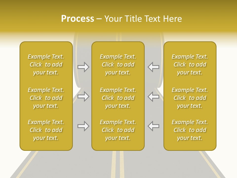 Horizon Construction Isolated PowerPoint Template