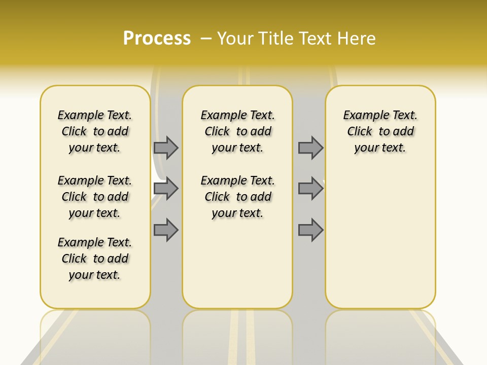 Horizon Construction Isolated PowerPoint Template