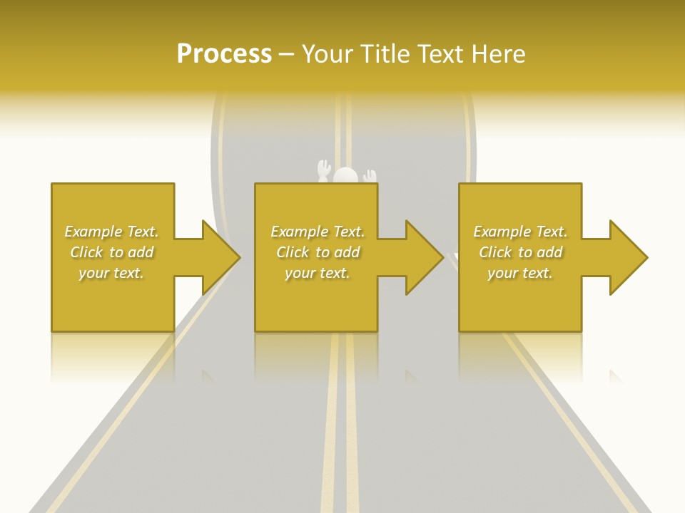 Horizon Construction Isolated PowerPoint Template