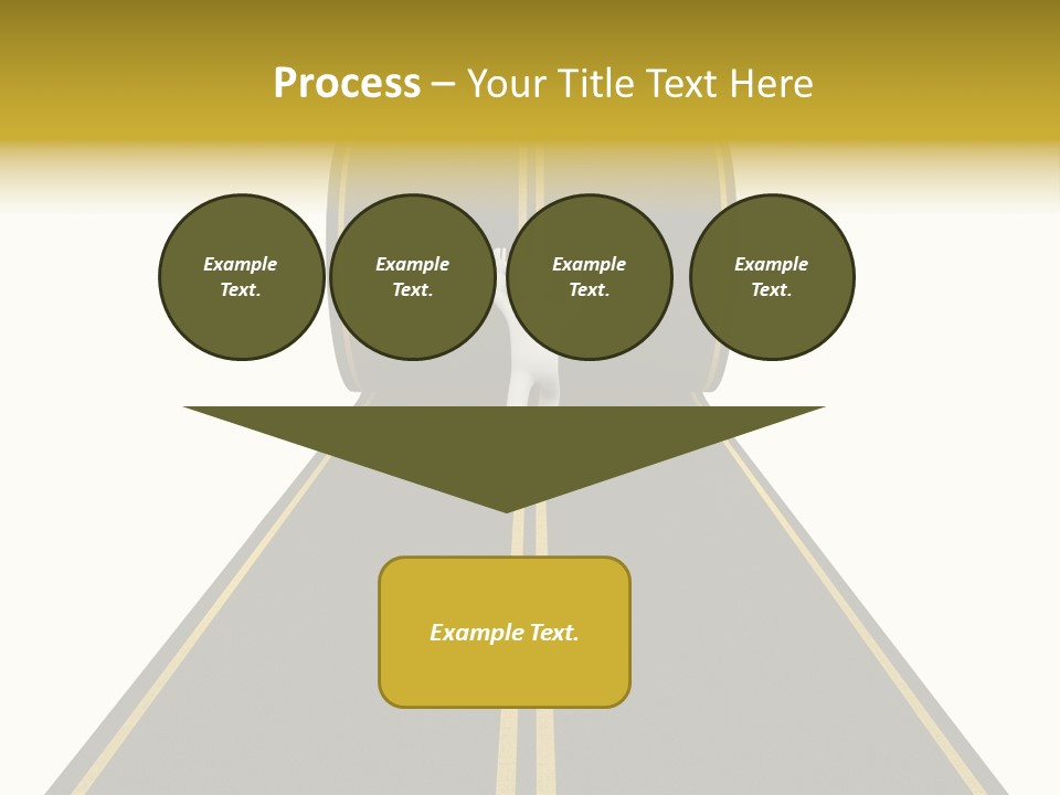 Horizon Construction Isolated PowerPoint Template
