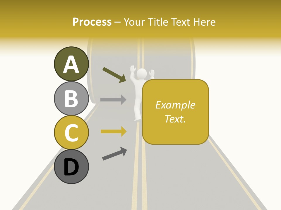 Horizon Construction Isolated PowerPoint Template