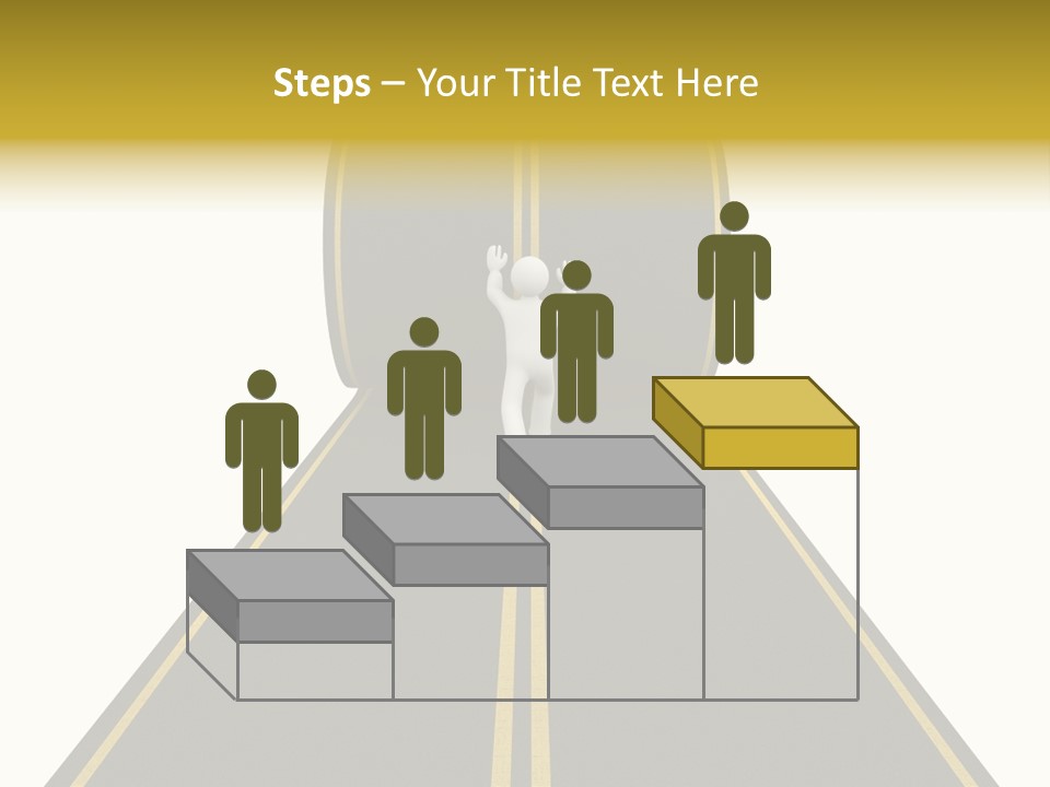Horizon Construction Isolated PowerPoint Template