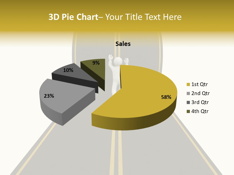 Horizon Construction Isolated PowerPoint Template